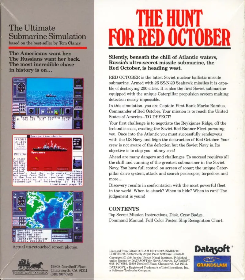 Backdrop artwork for The Hunt for Red October