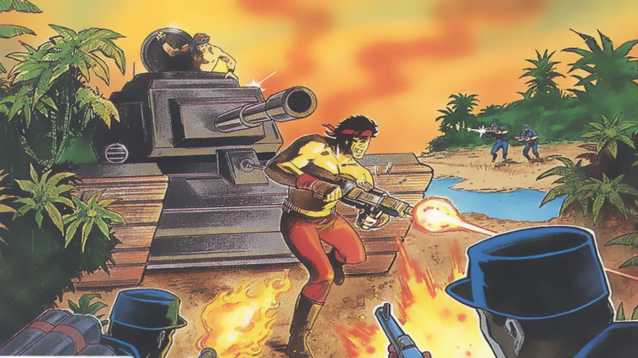 Backdrop artwork for Ikari Warriors