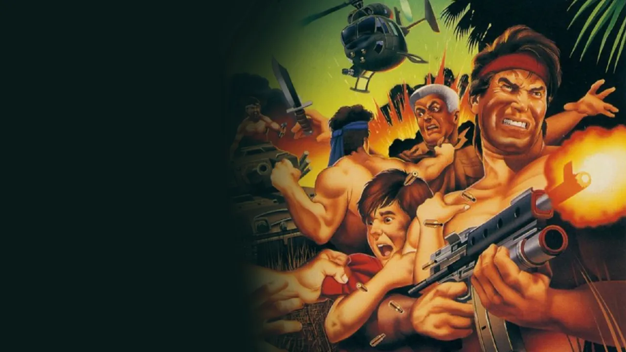Backdrop artwork for Ikari III: The Rescue