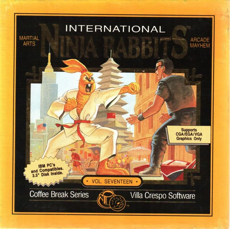 Backdrop artwork for International Ninja Rabbits
