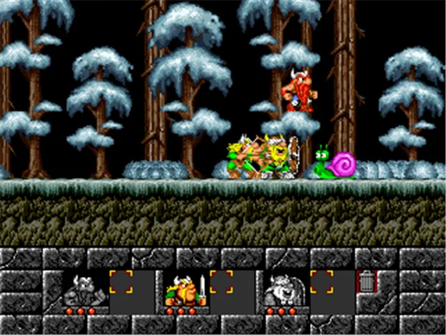 The Lost Vikings screenshot
