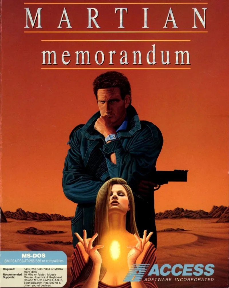 Backdrop artwork for Martian Memorandum