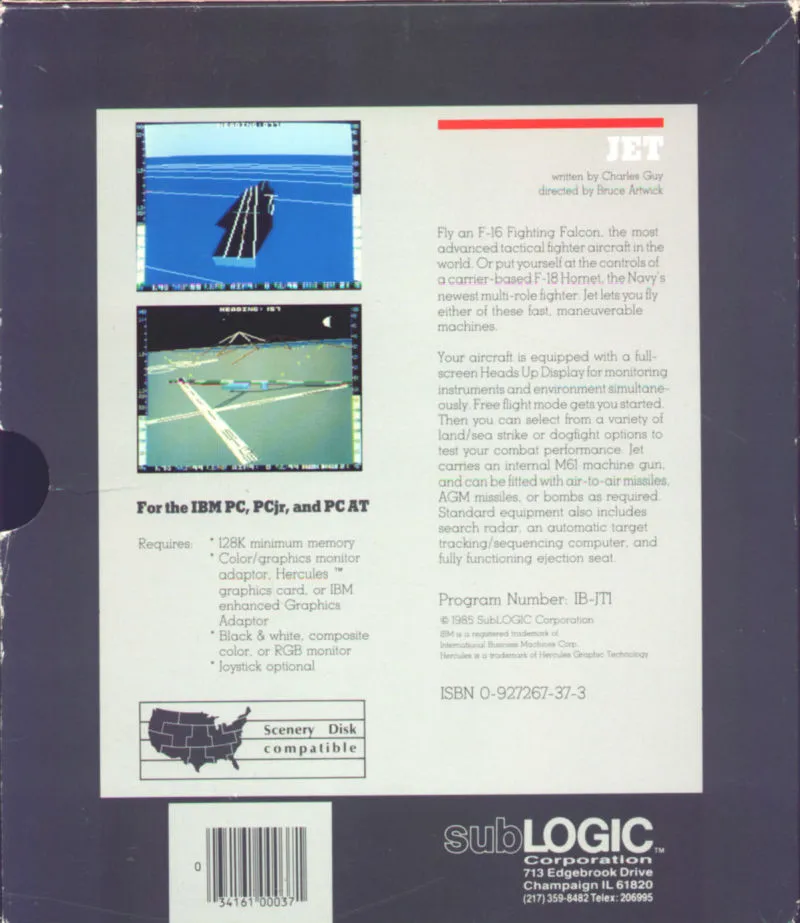 Jet box back