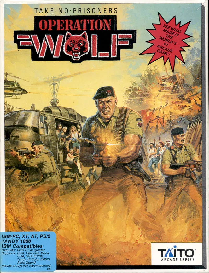 Backdrop artwork for Operation Wolf