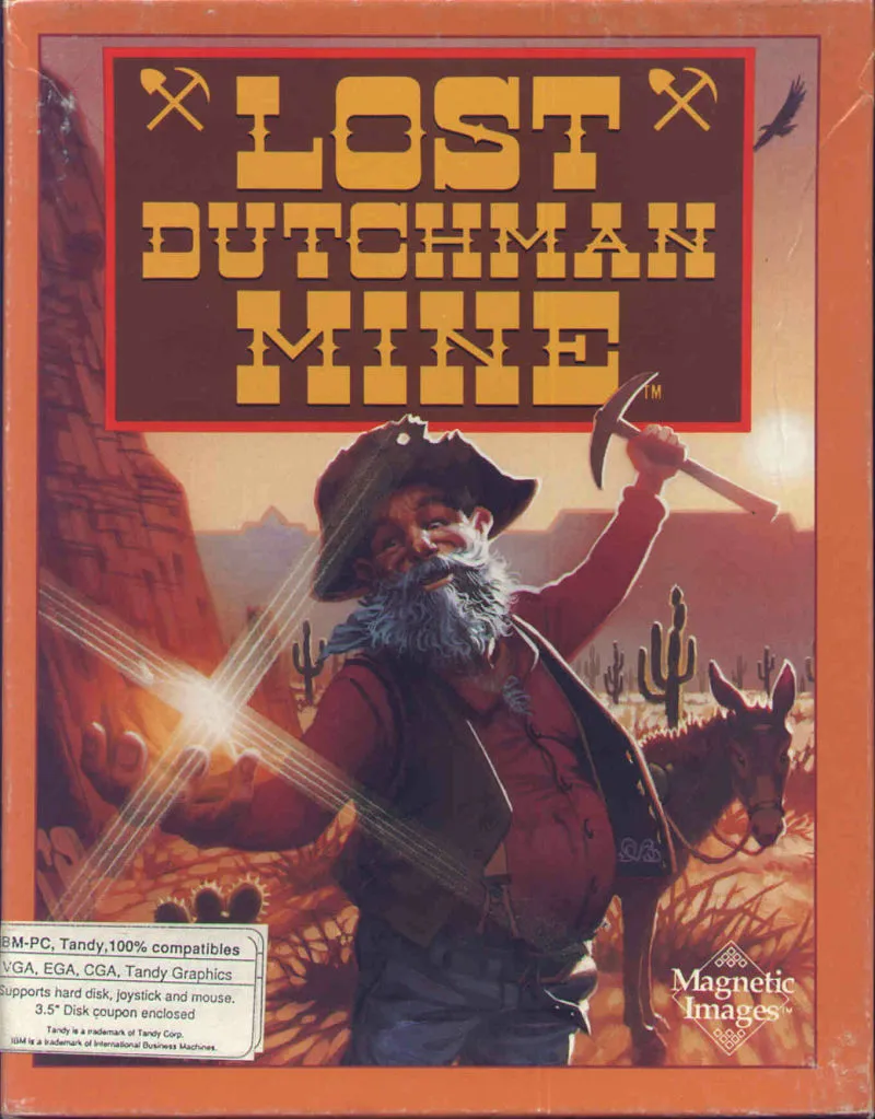 Lost Dutchman Mine cover art for MS-DOS