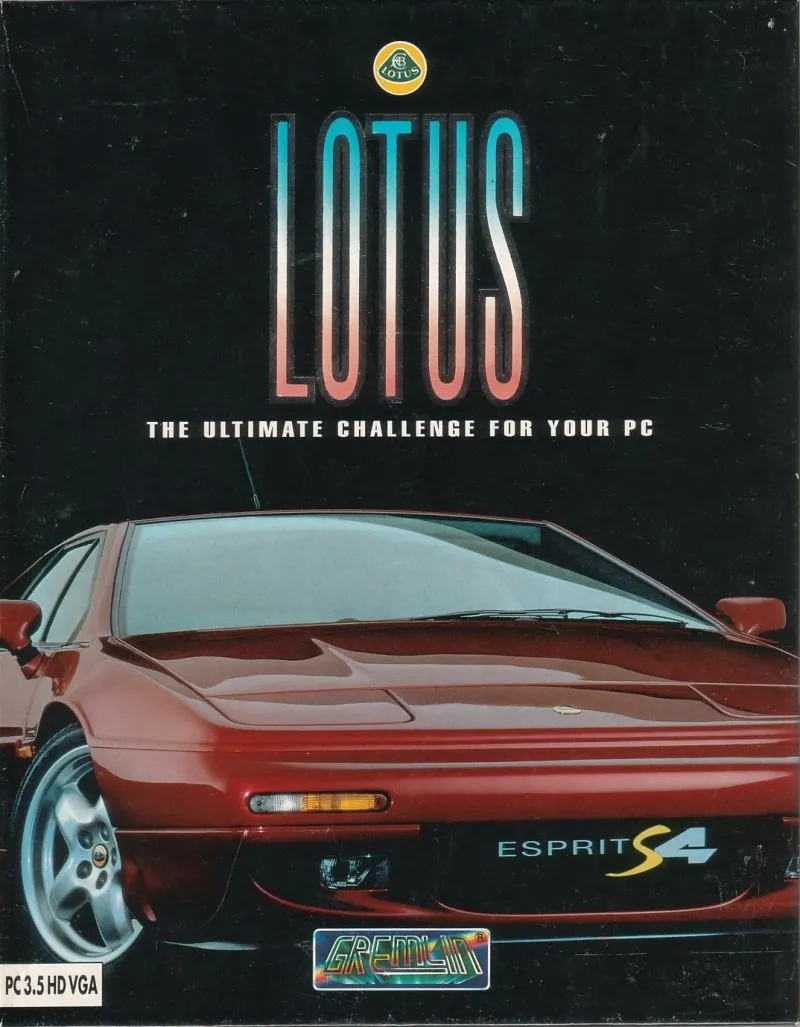 Lotus: The Ultimate Challenge cover art for MS-DOS