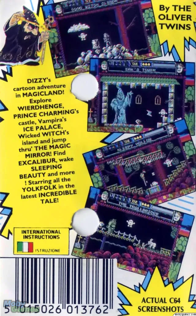 Backdrop artwork for Magicland Dizzy