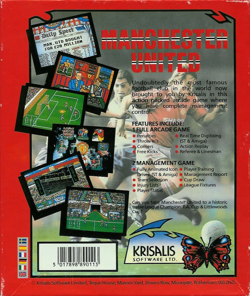 Manchester United box back