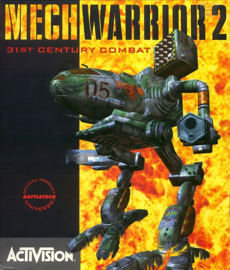 MechWarrior 2: Limited Edition cover art for MS-DOS