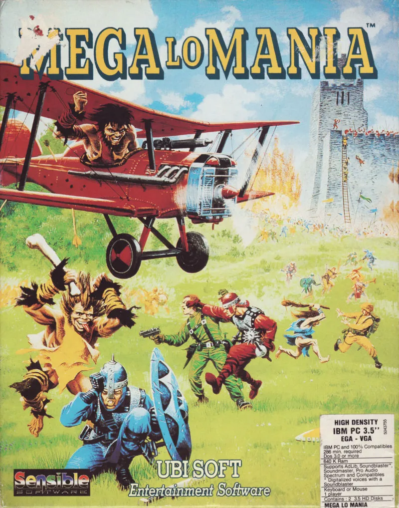 Backdrop artwork for Mega Lo Mania