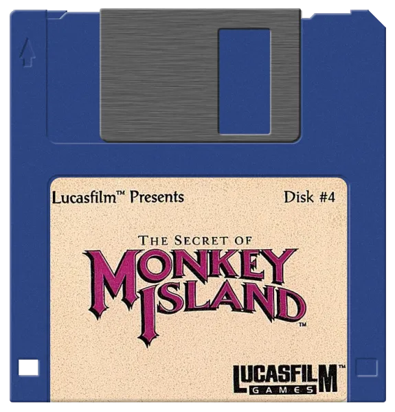 The Secret of Monkey Island cart