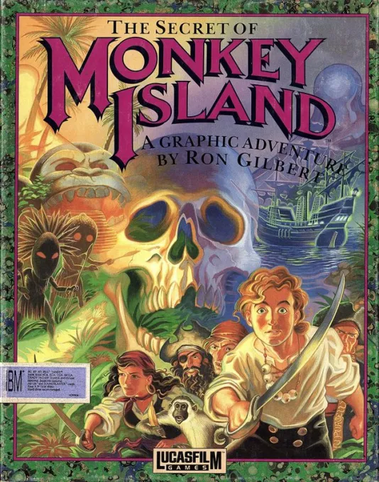 The Secret of Monkey Island box art