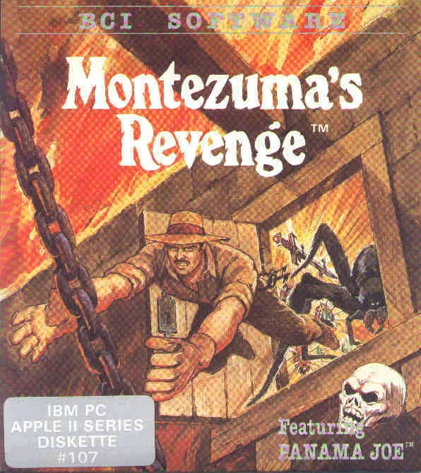 Backdrop artwork for Montezuma's Revenge