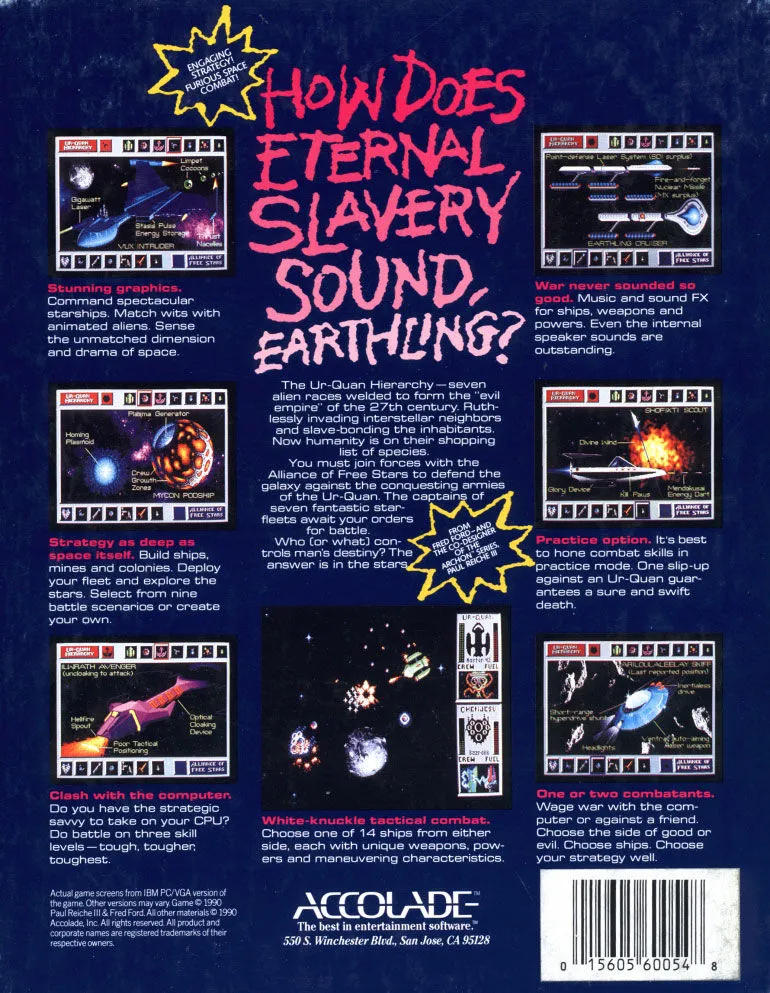 Backdrop artwork for Star Control