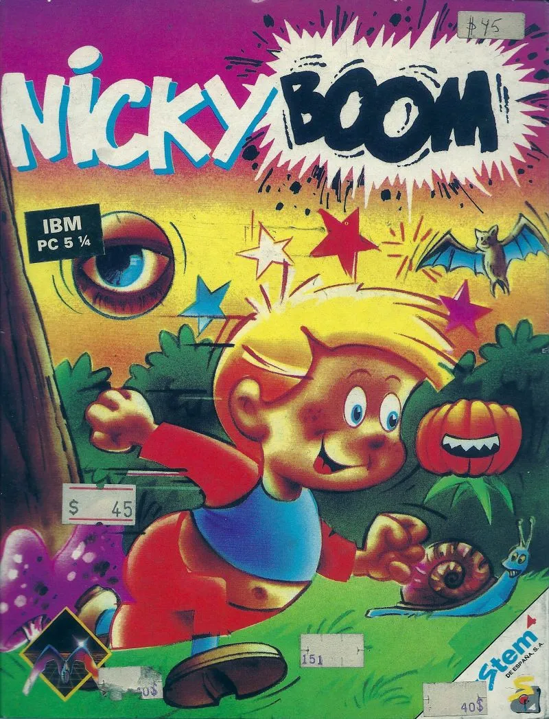Nicky Boom box art