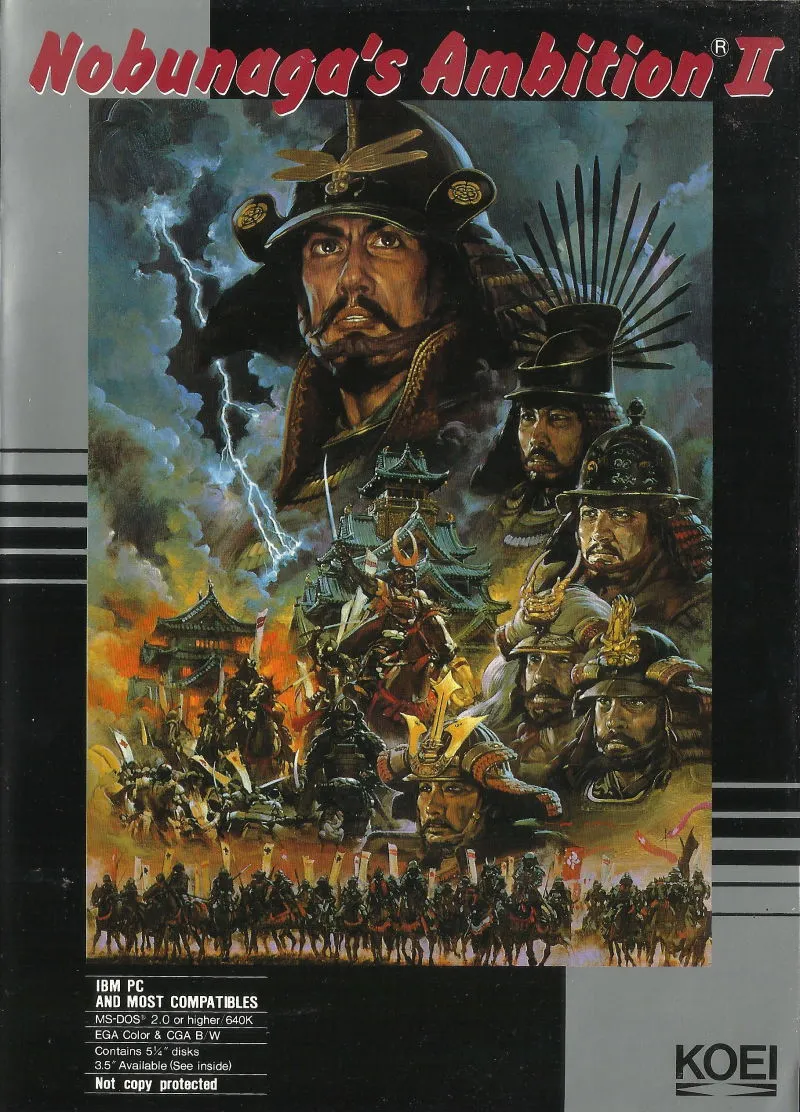 Backdrop artwork for Nobunaga's Ambition II