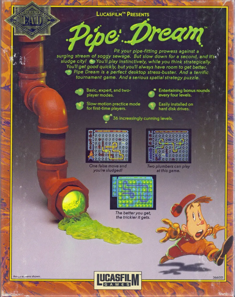 Pipe Dream box back