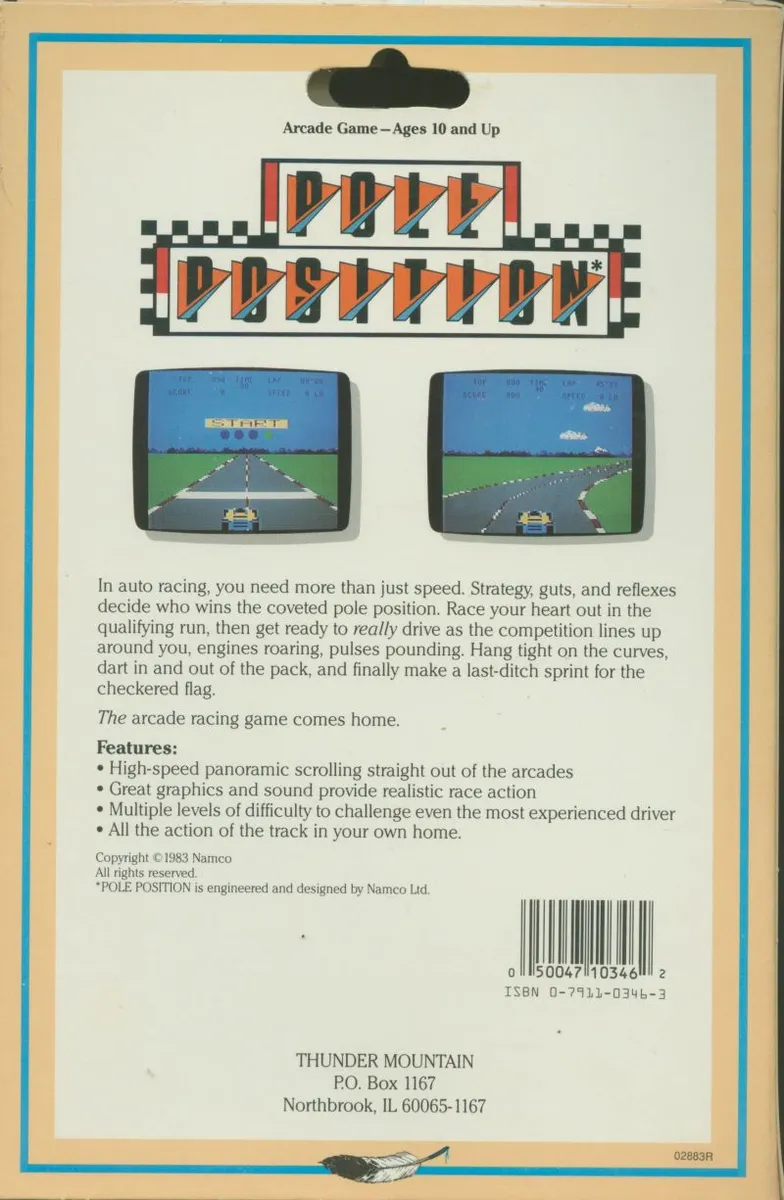 Backdrop artwork for Pole Position