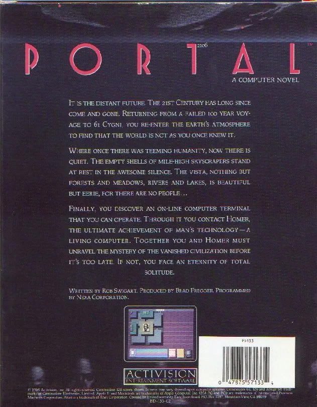 Portal box back