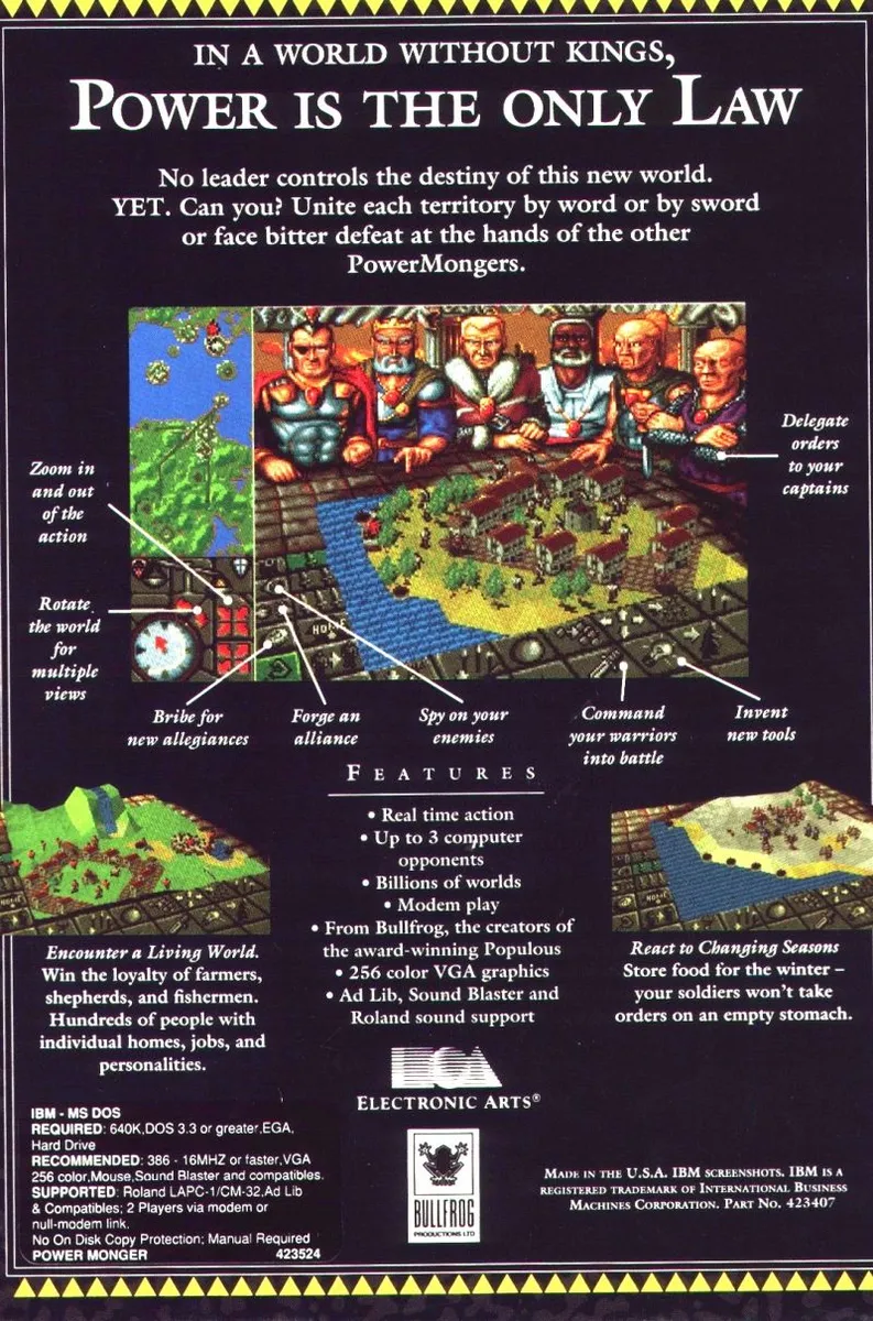 PowerMonger box back