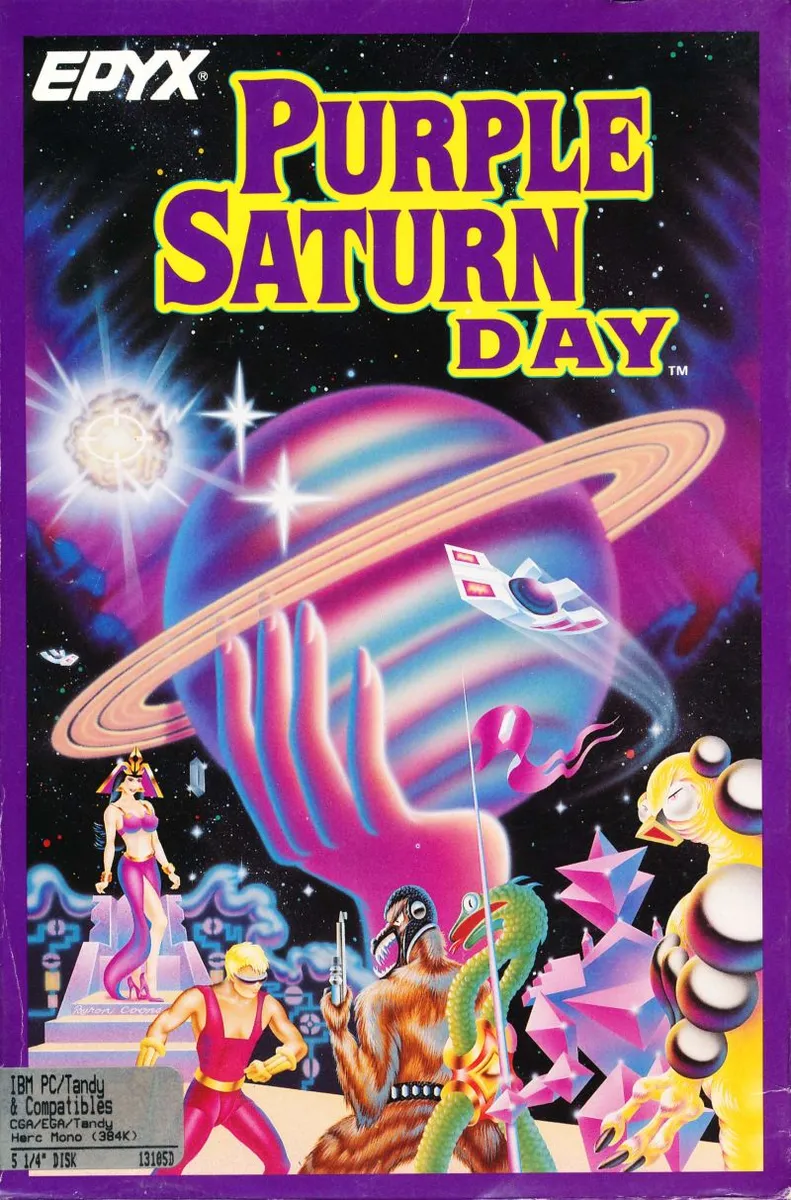 Backdrop artwork for Purple Saturn Day