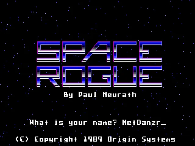 Backdrop artwork for Space Rogue