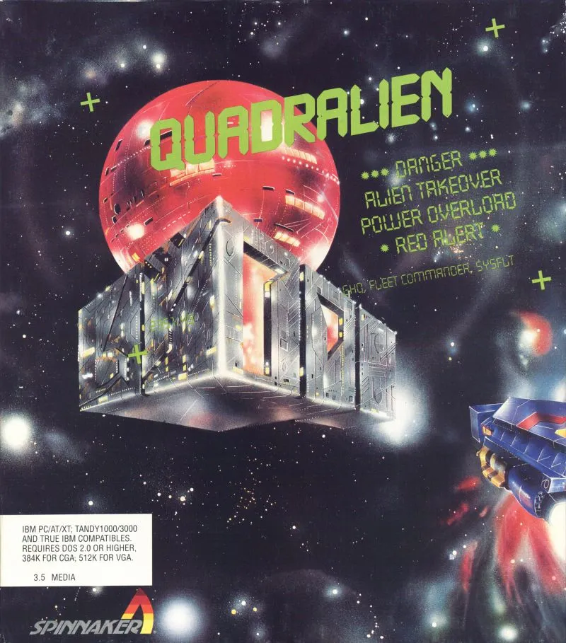Backdrop artwork for Quadralien