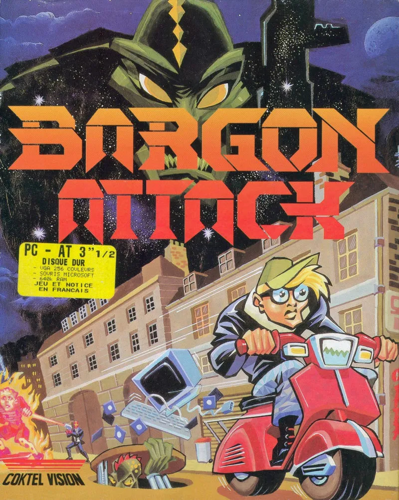 Backdrop artwork for Bargon Attack
