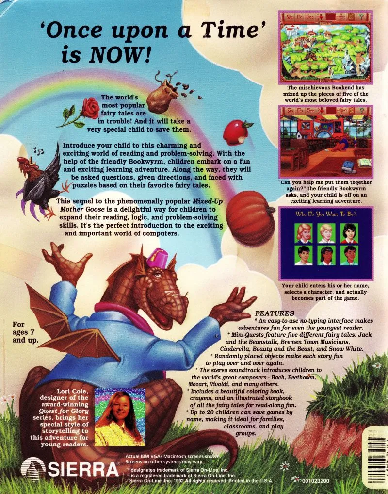 Mixed-Up Fairy Tales box back