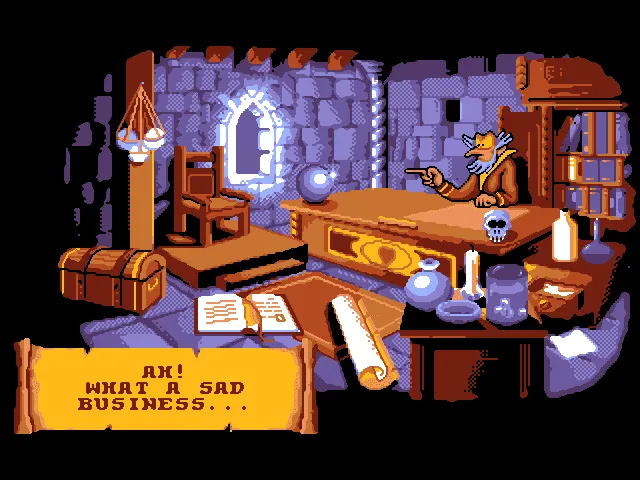 Backdrop artwork for Gobliins 2: The Prince Buffoon