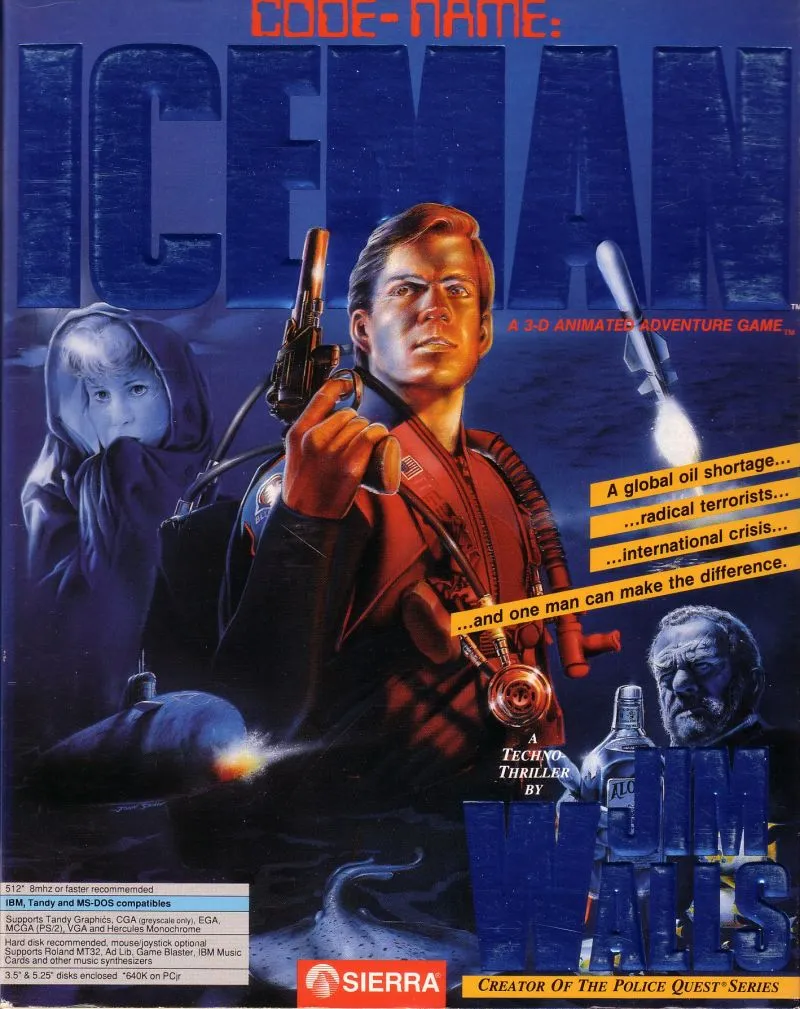 Backdrop artwork for Codename: ICEMAN