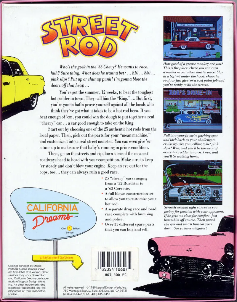Backdrop artwork for Street Rod