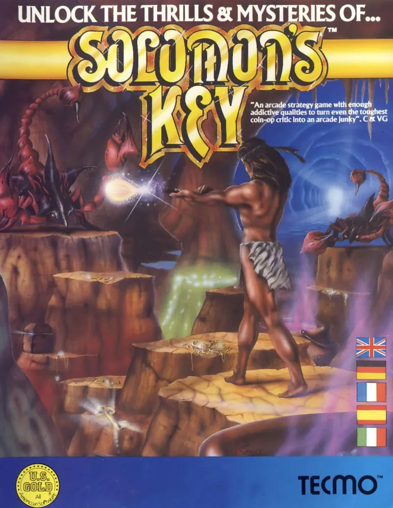 Backdrop artwork for Solomon's Key
