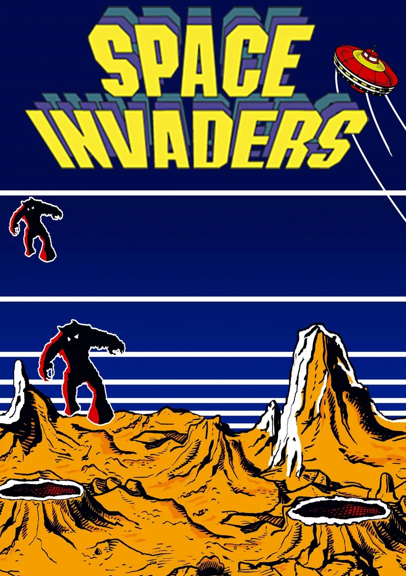 Backdrop artwork for Space Invaders