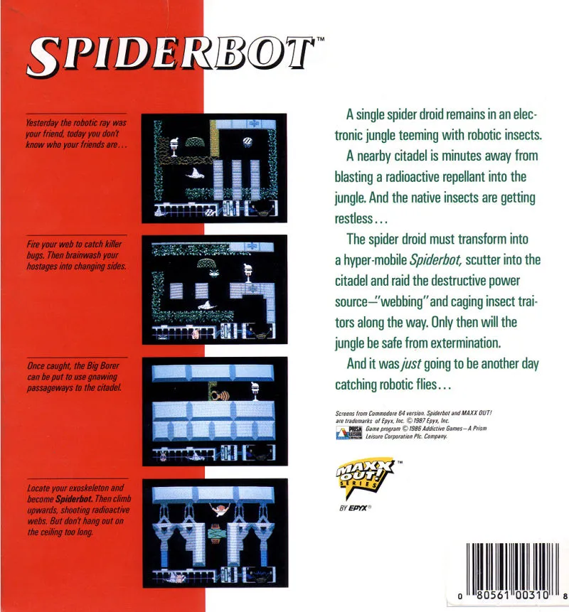 Backdrop artwork for Spiderbot