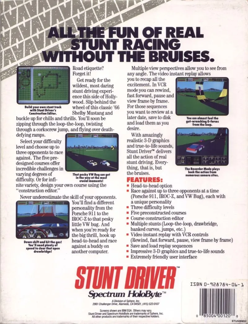 Backdrop artwork for Stunt Driver