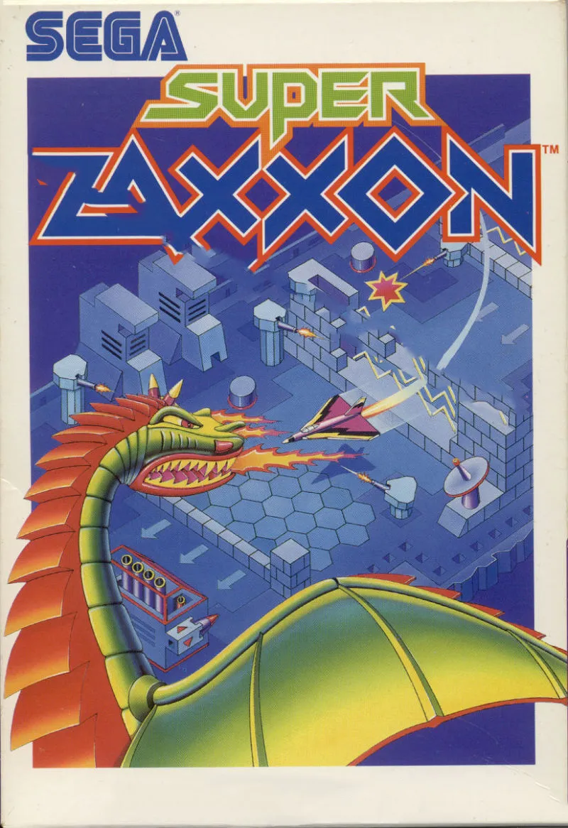 Backdrop artwork for Super Zaxxon