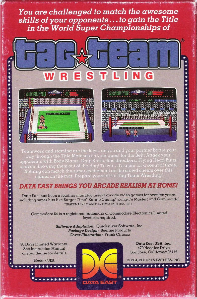 Backdrop artwork for Tag Team Wrestling