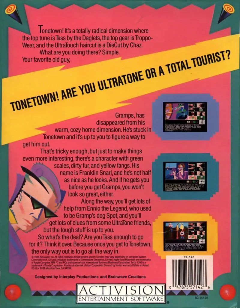 Backdrop artwork for Tass Times in Tonetown
