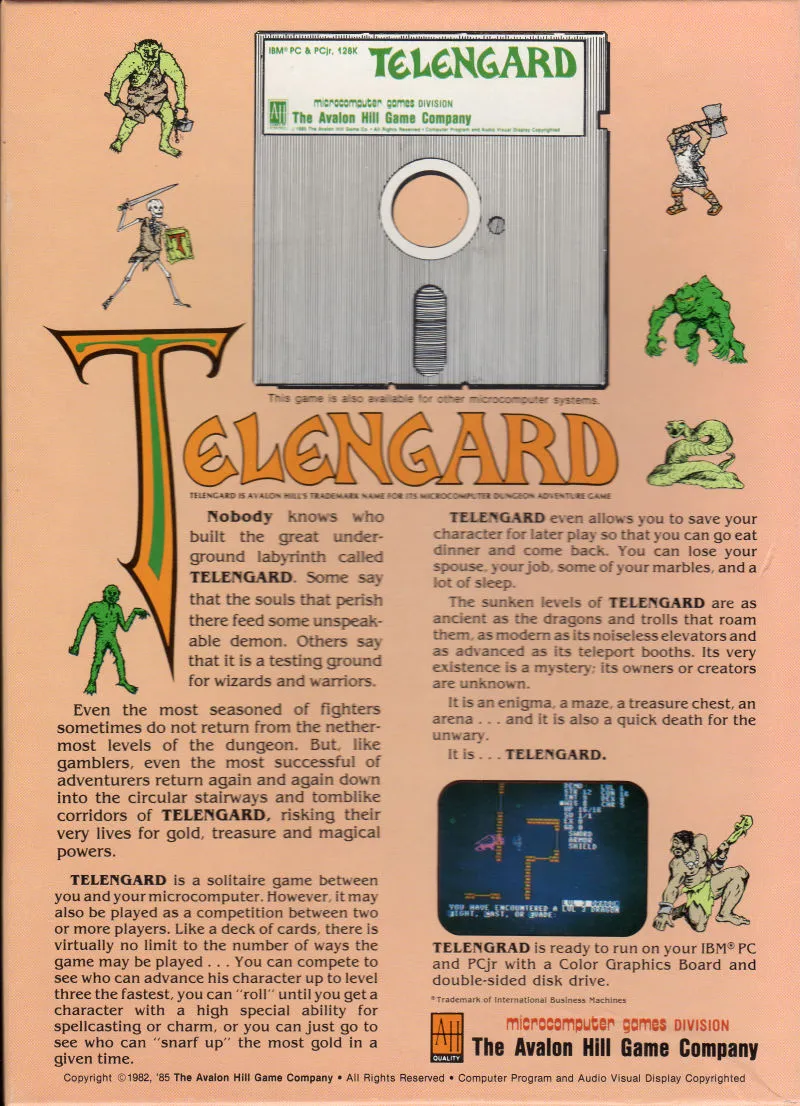 Backdrop artwork for Telengard