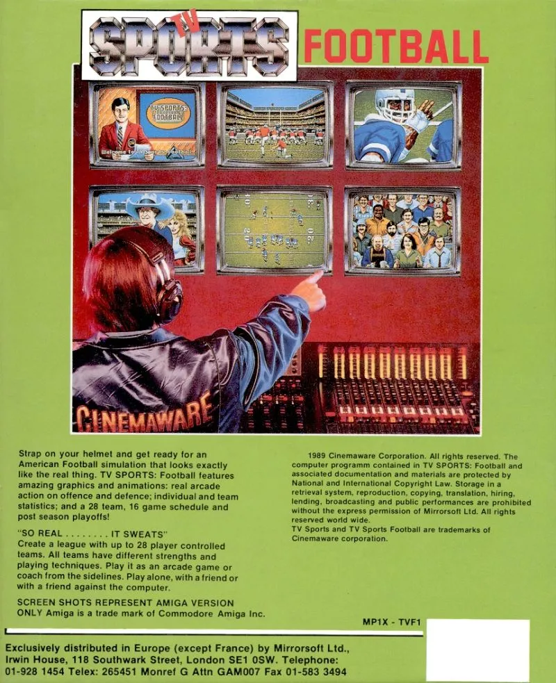 Backdrop artwork for TV Sports: Football