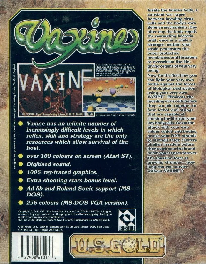 Backdrop artwork for Vaxine