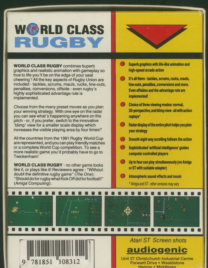 Backdrop artwork for World Class Rugby