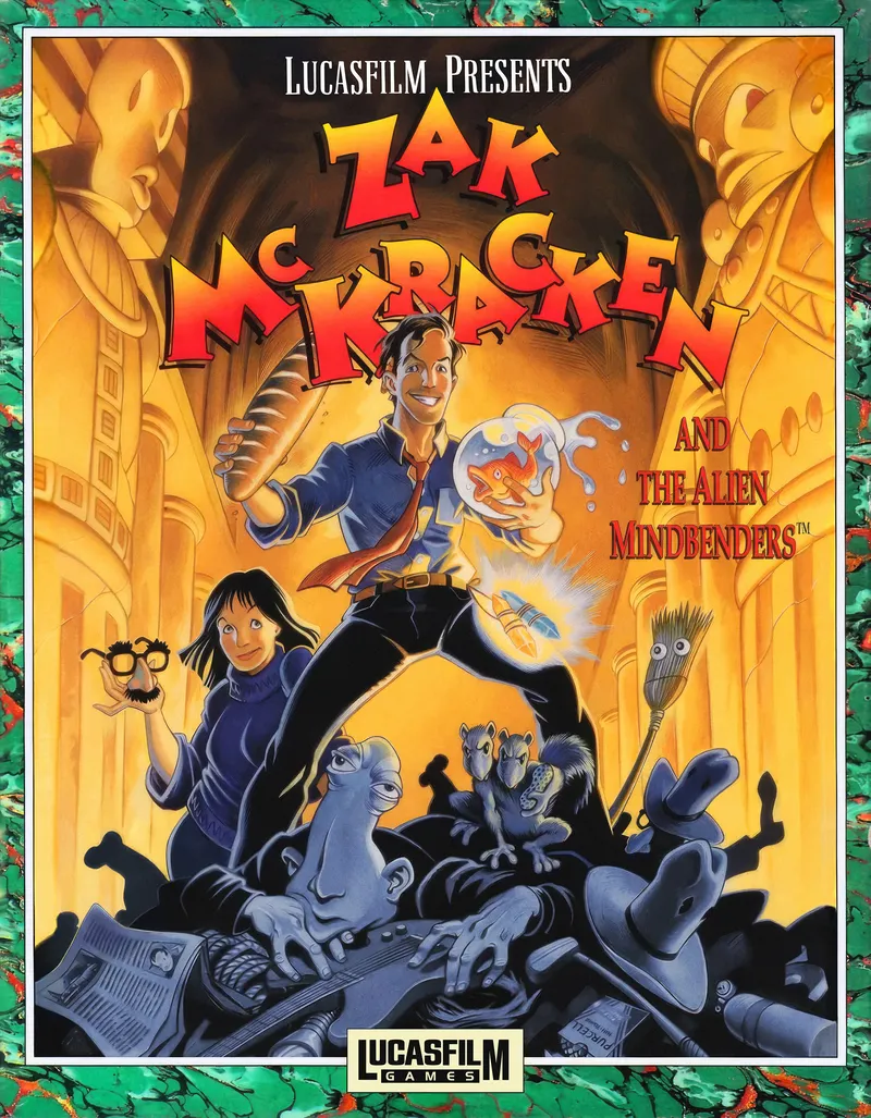 Zak McKracken and the Alien Mindbenders Enhanced box art