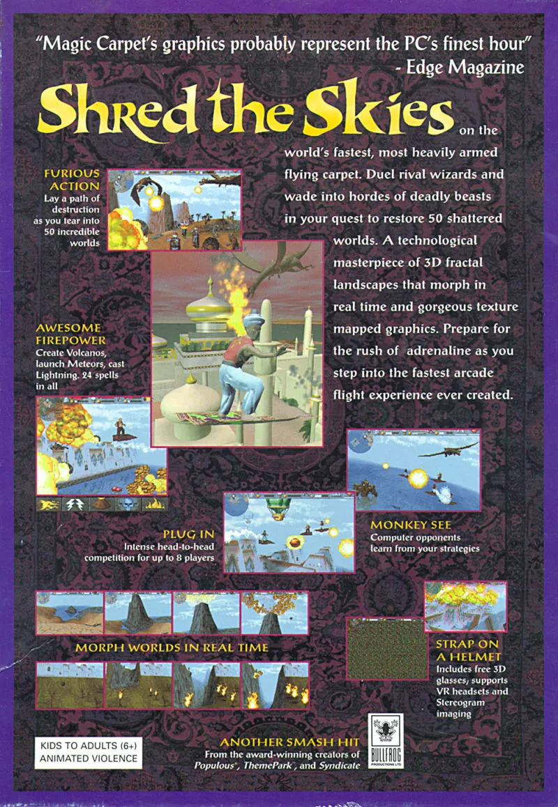 Magic Carpet box back