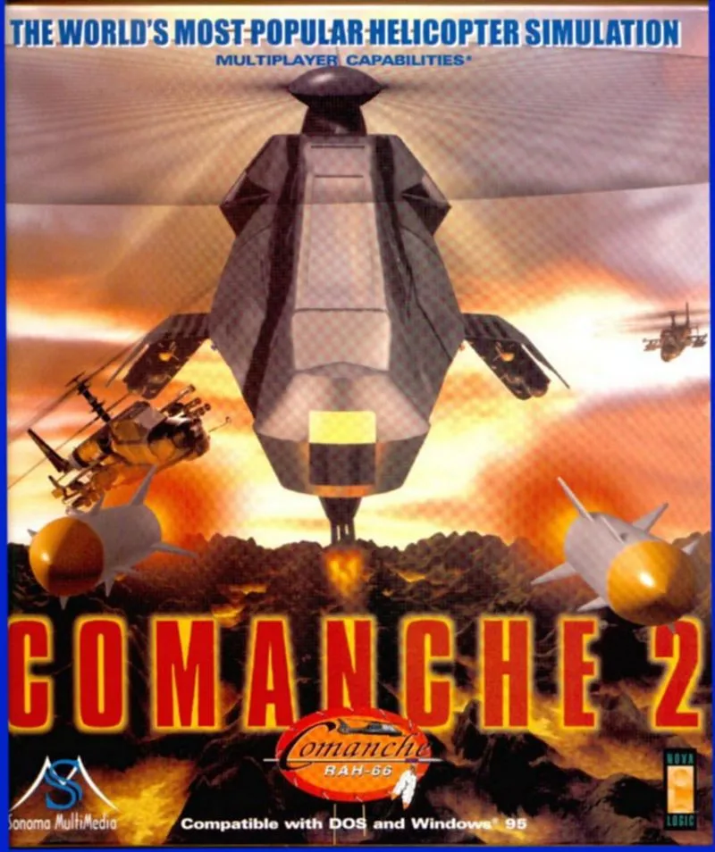 Backdrop artwork for Comanche 2