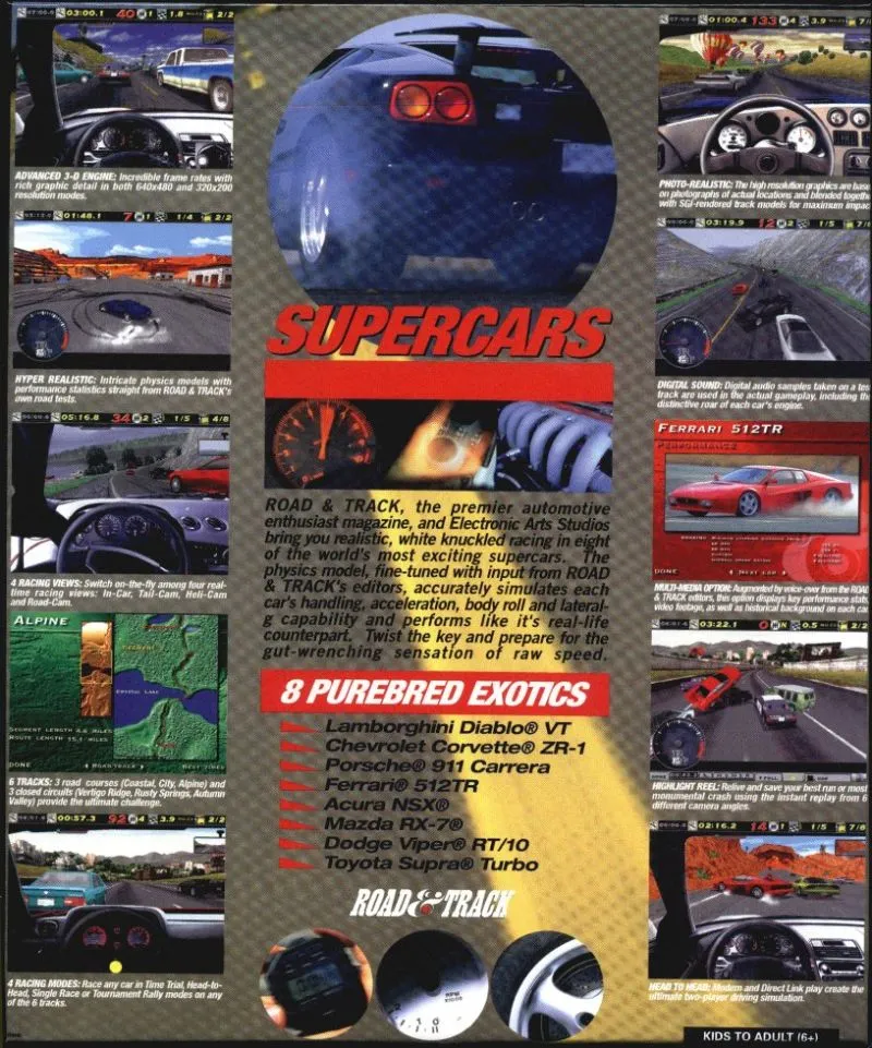 The Need for Speed box back