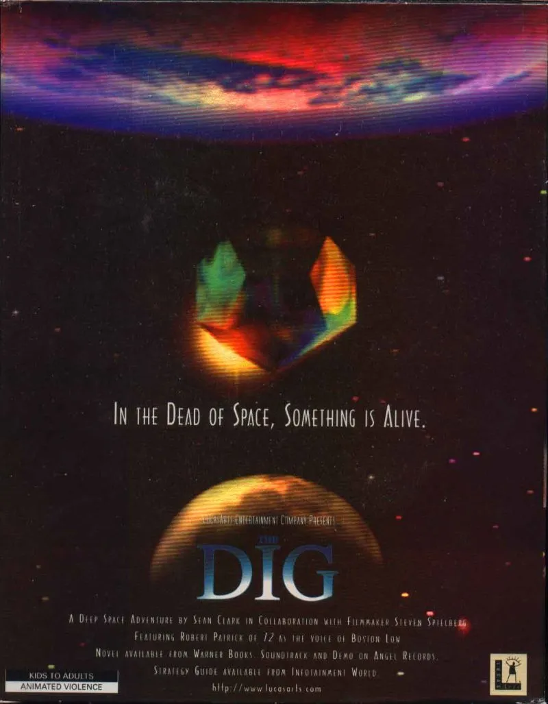The Dig box back