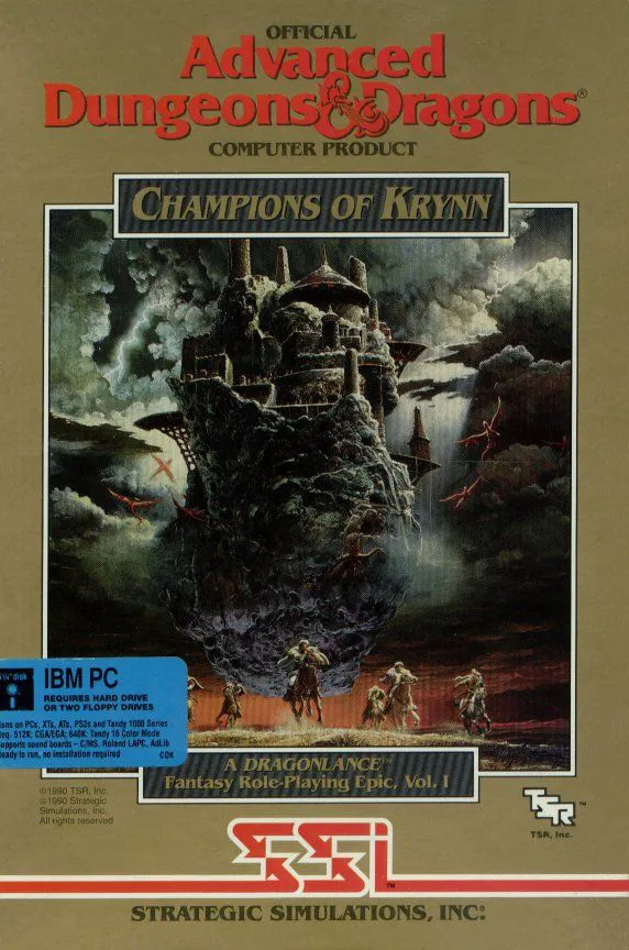 Backdrop artwork for Champions of Krynn