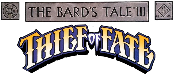 The Bard's Tale III: Thief of Fate logo